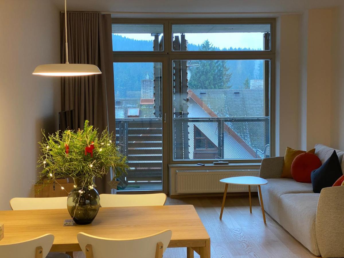 Luxusni Apartman U Sjezdovek S Garazi Гаррахов Экстерьер фото